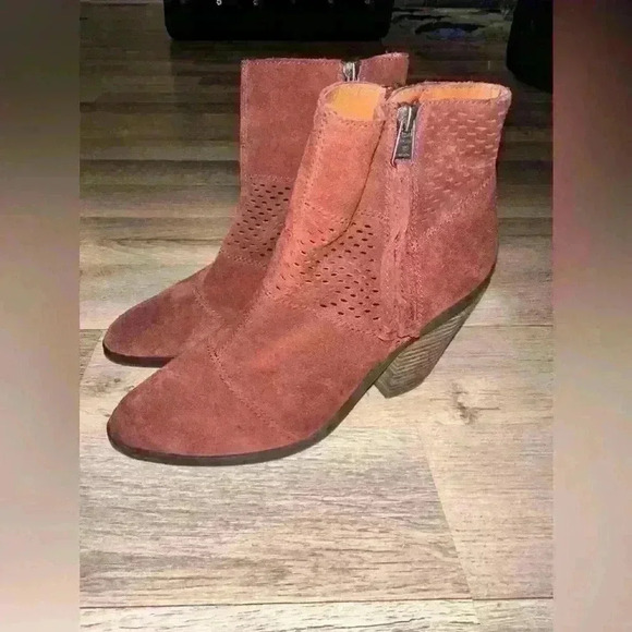 Lucky Brand Ramses Bootie burgendy - Picture 4 of 11